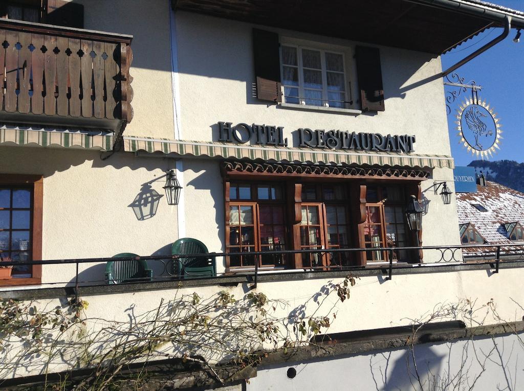 Hotel Restaurant Le Gruyerien Morlon Exterior foto